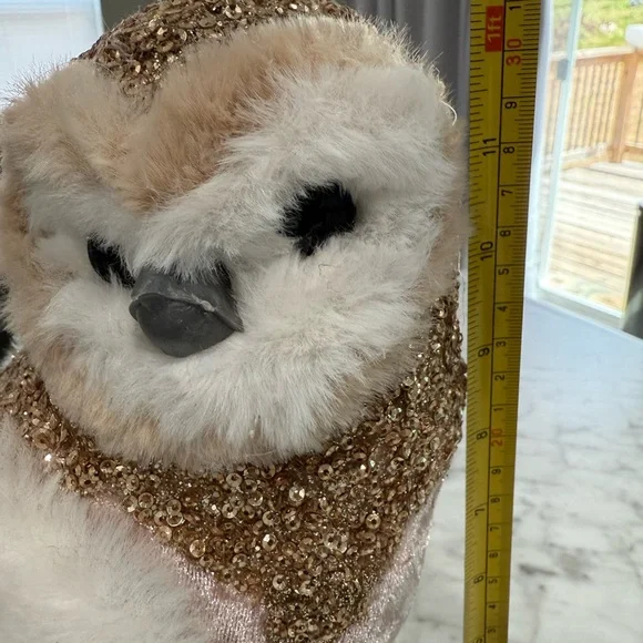 Owl Christmas Decor Ornament
Macy's Plush Owl with Gold and White Details - Picture 6 of 9